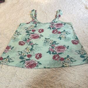 Torrid Floral Tank Top